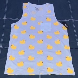 Pocket tank with prints